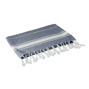 Beach towel cotton  180 gr/m² — MALIBU - Back View