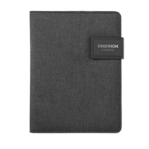 A5 folder with power bank — POWERNOTY