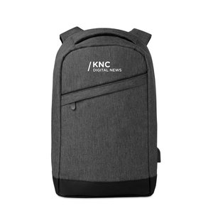 2 tone backpack incl USB plug — BERLIN