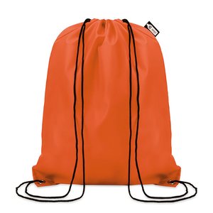 190T RPET drawstring bag — SHOOPPET - Back View