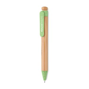 Bamboo/Wheat-Straw ABS ball pen — TOYAMA