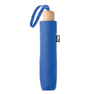 21 inch RPET foldable umbrella — TRALEE - Back View