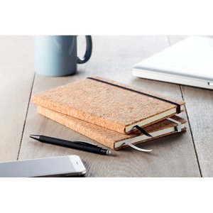 A5 cork notebook 96 lined — SUBER