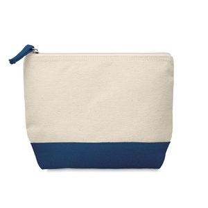 Bicolour cotton cosmetic bag — KLEUREN