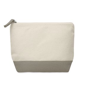 Bicolour cotton cosmetic bag — KLEUREN