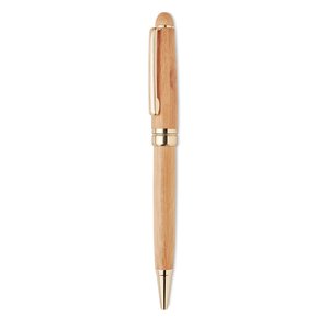 Bamboo twist ball pen in box