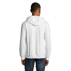 STONE UNI HOODIE 260g — STONE - Back View