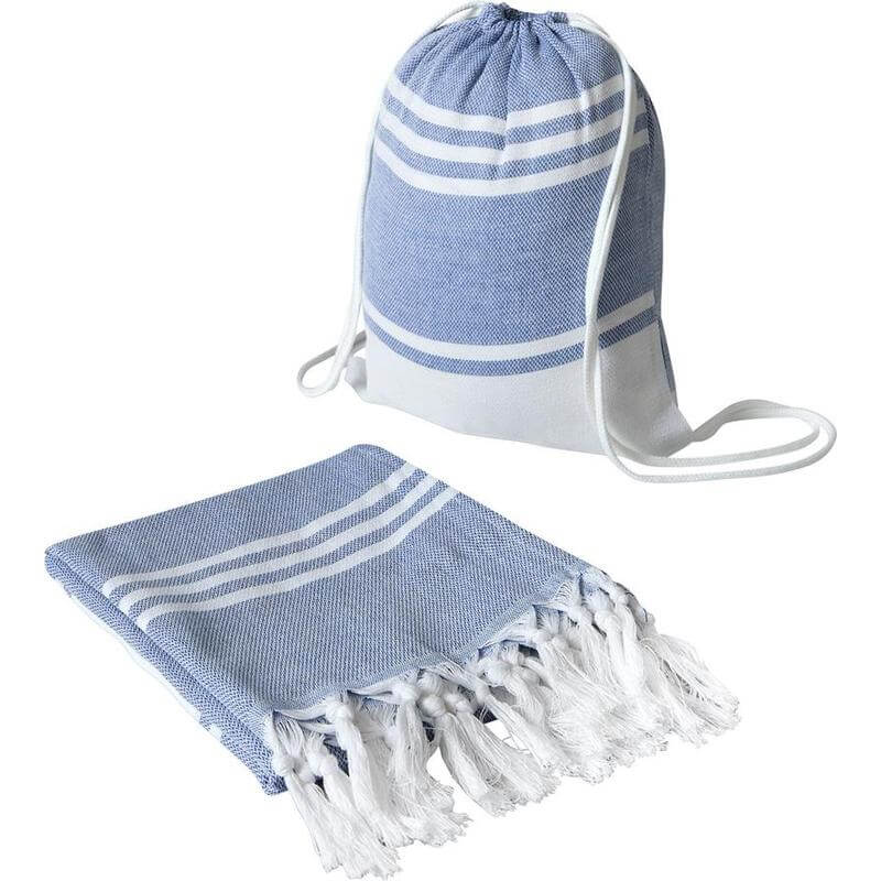 Giftology Beach Towel in Drawstring Bag