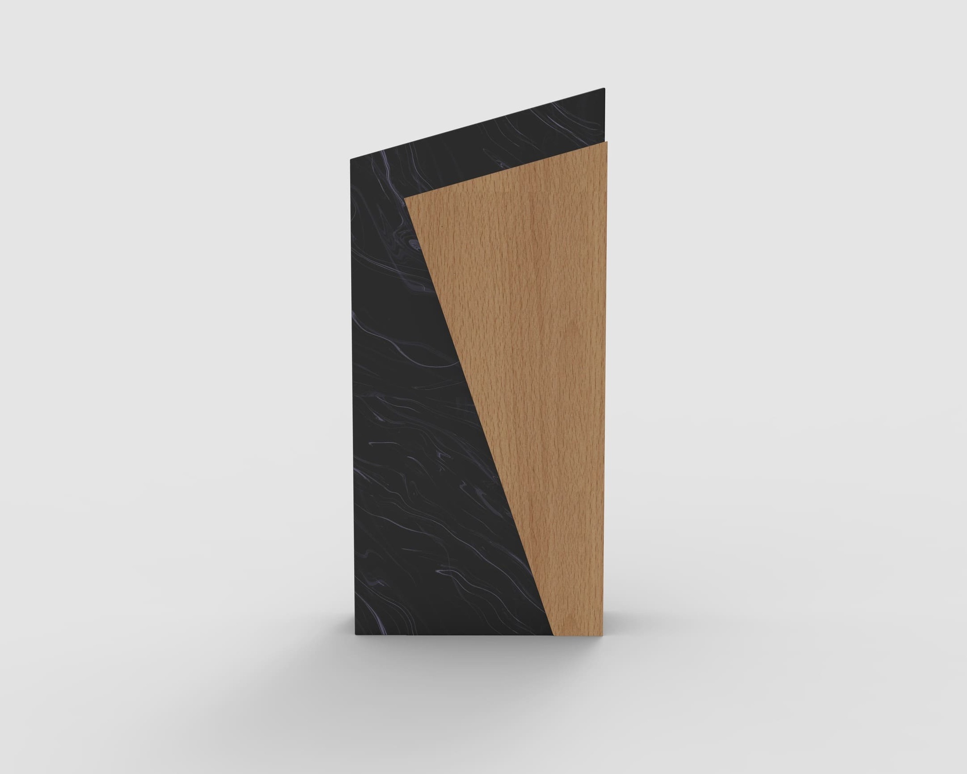 Waste-to-Wins® Recycled Award - Black Swirl