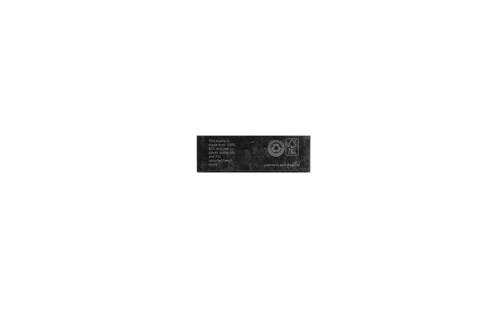 Waste-to-Wins® Recycled Award - Black Swirl