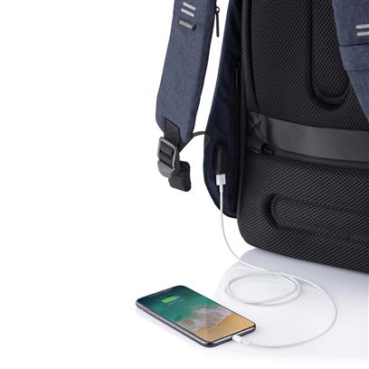 XDDESIGN BOBBY HERO Anti-theft Backpack in rPET material Navy Blue