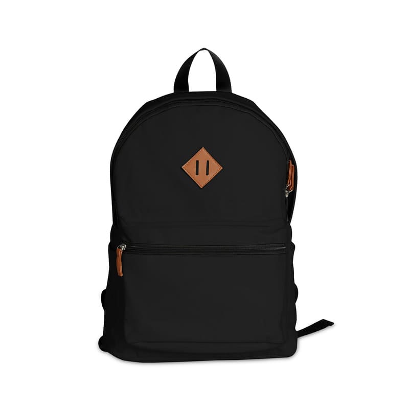 Giftology Canvas Backpack - Black/Tan