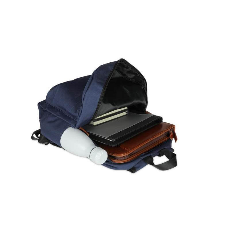 Giftology 900D Polyester Backpack - Navy Blue