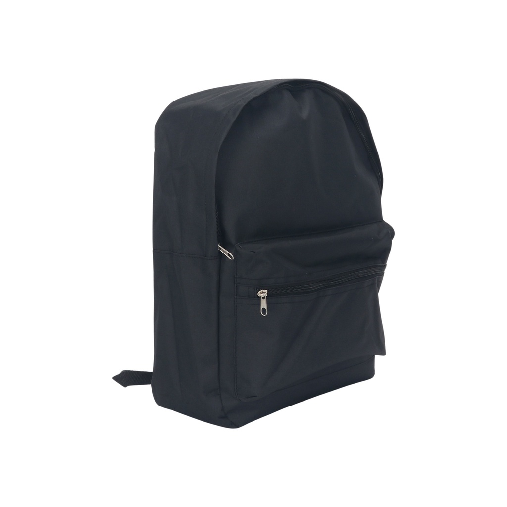 Promotional 15" 300D Polyester Backpack - Black