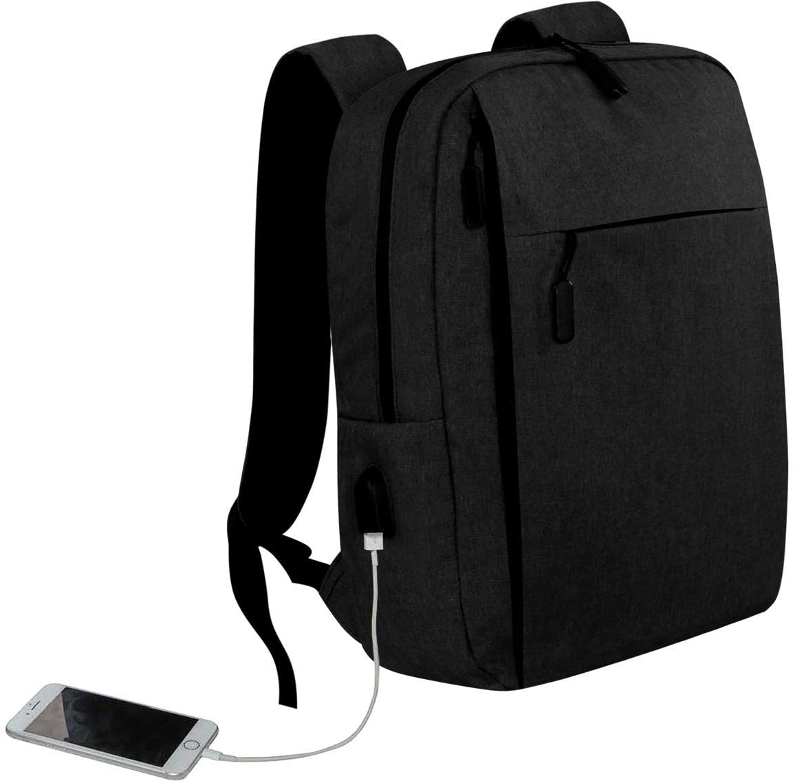 Giftology 14" Laptop Backpack 10L - Black (Anti-bacterial)