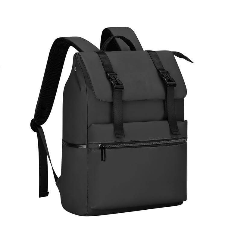 Giftology 17" Rolltop Backpack - Black