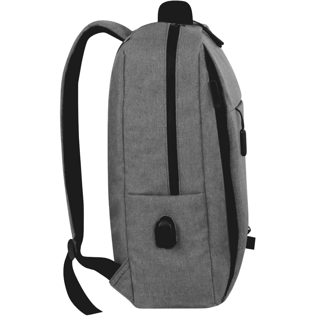 Giftology Laptop Backpack 12L - Grey (Anti-bacterial)