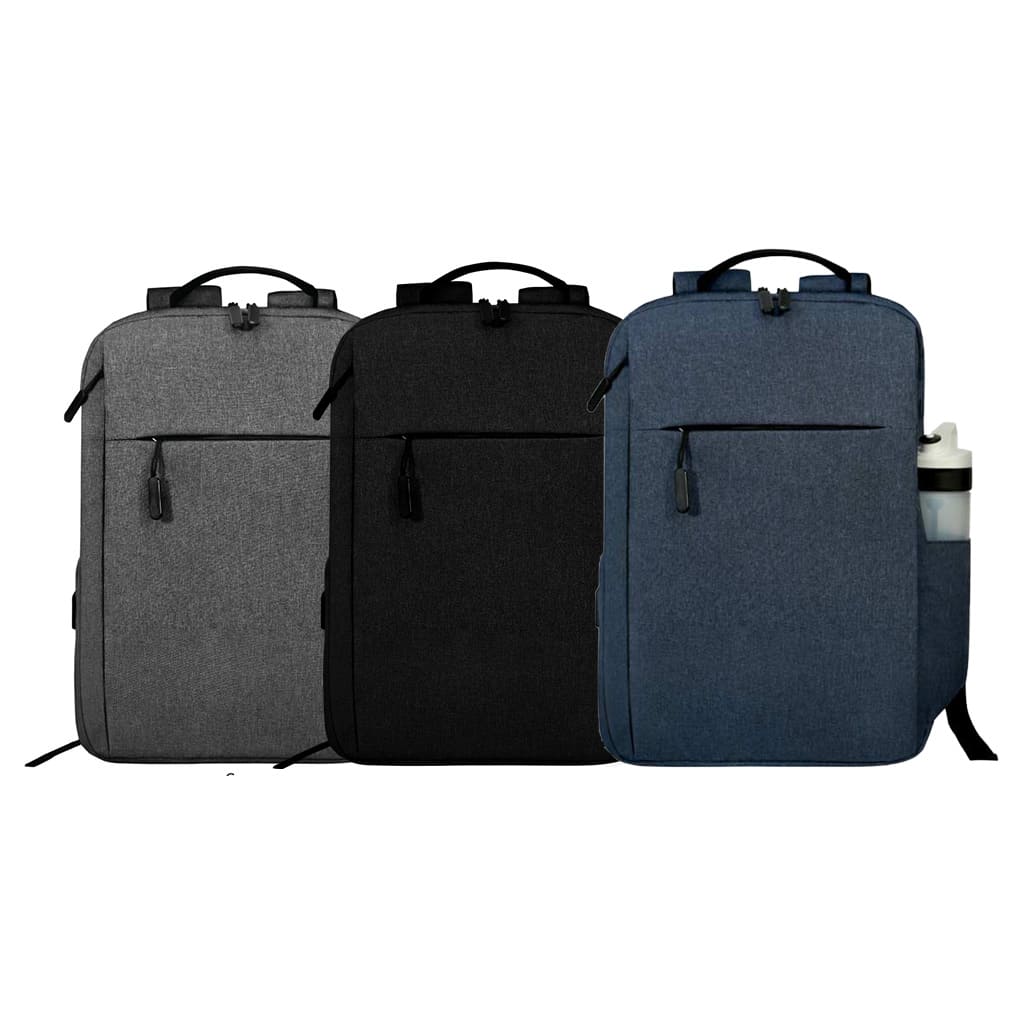Giftology Laptop Backpack 12L - Grey (Anti-bacterial)