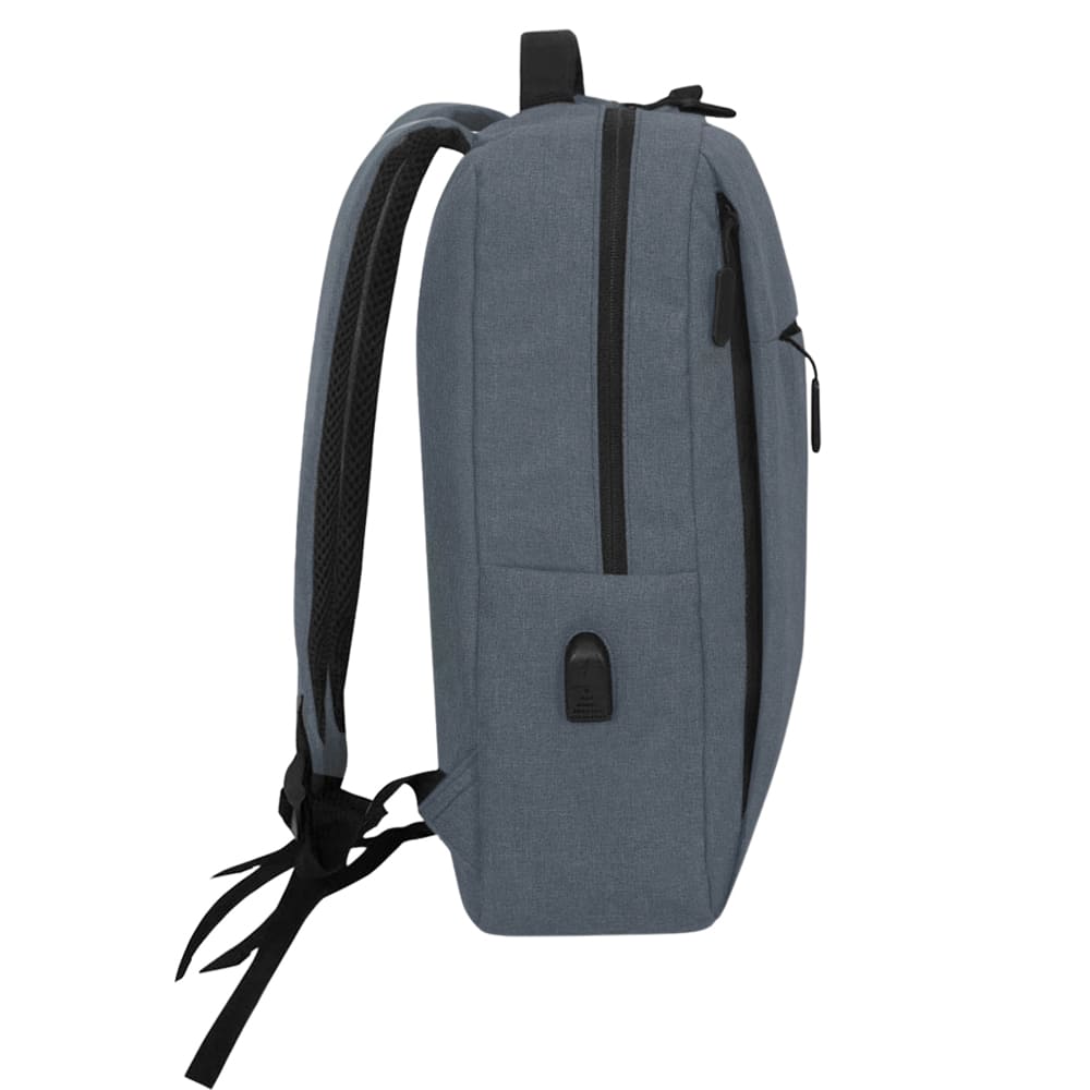 Giftology GRS-certified Recycled RPET Backpack - Blue