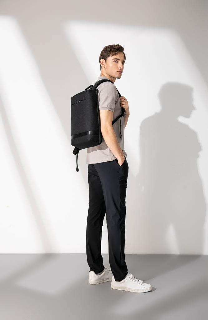 CHANGE Collection Slim RPET 15.6" Laptop Backpack - Black
