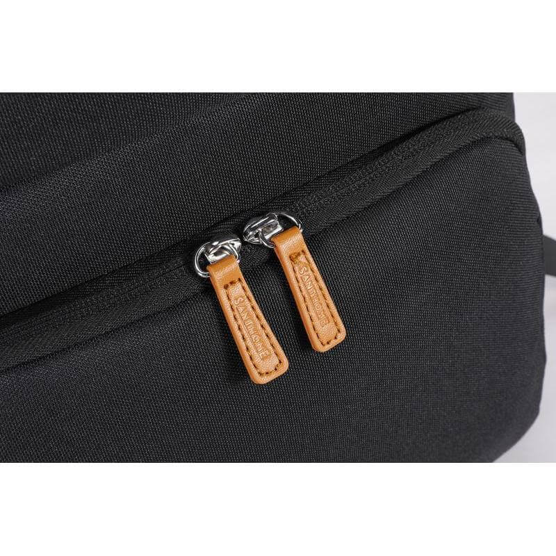 Santhome Metro RPET Laptop Backpack - Black