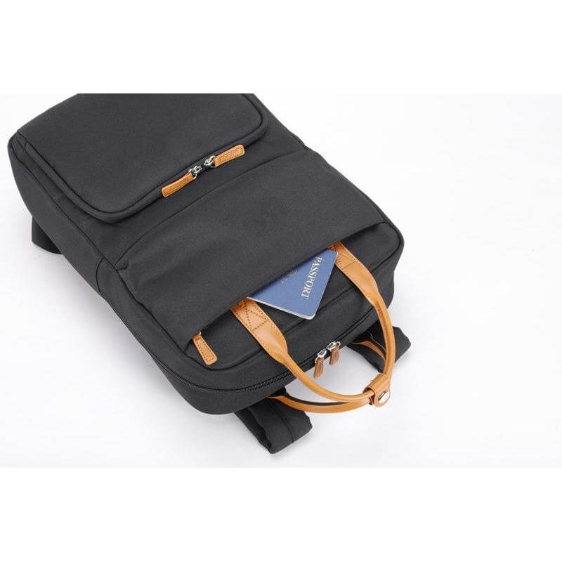 Santhome Metro RPET Laptop Backpack - Black