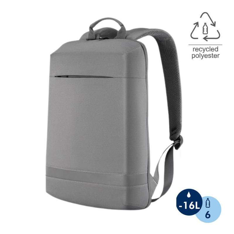 CHANGE Collection Slim RPET 15.6" Laptop Backpack - Grey