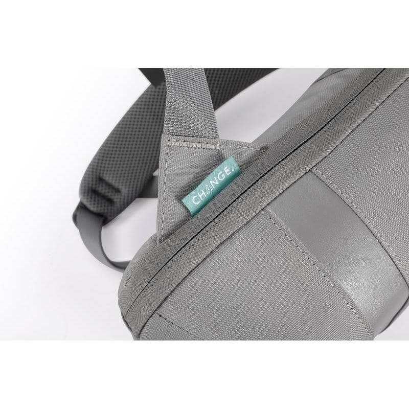 CHANGE Collection Slim RPET 15.6" Laptop Backpack - Grey