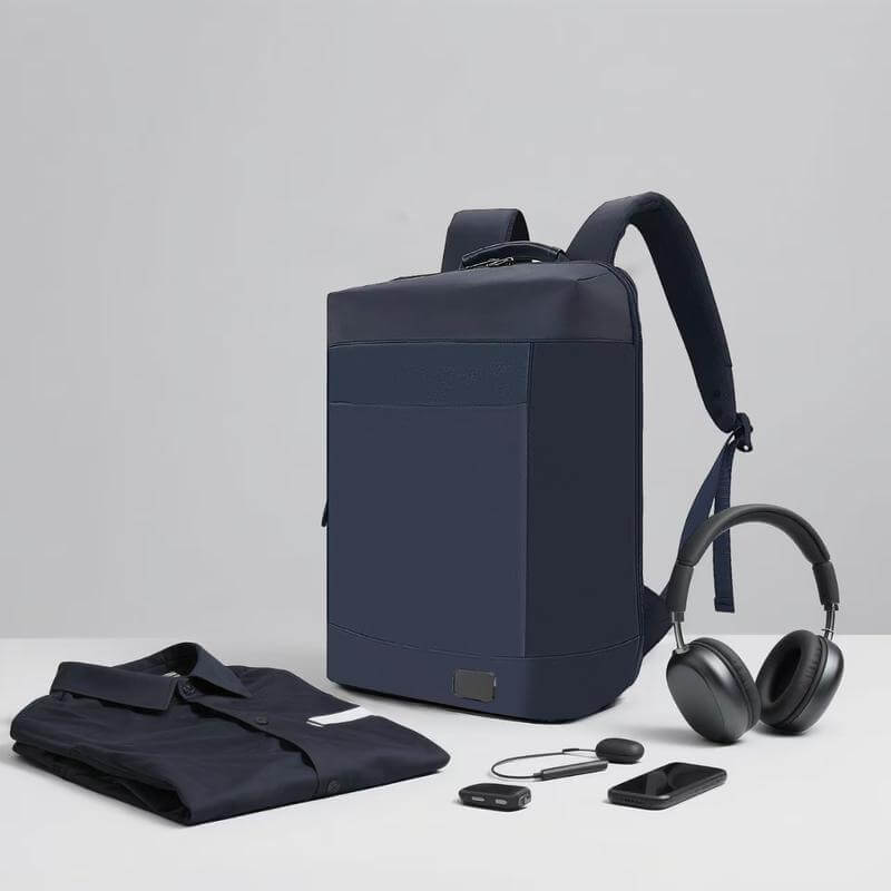 Santhome 15.6" Laptop Backpack - Navy Blue