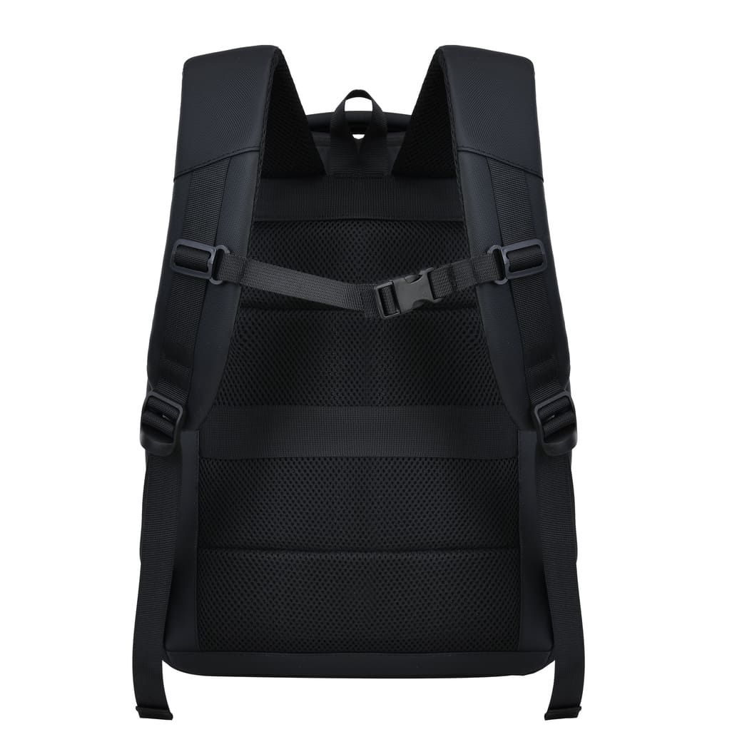 Santhome Expandable 17" Business Backpack - Black