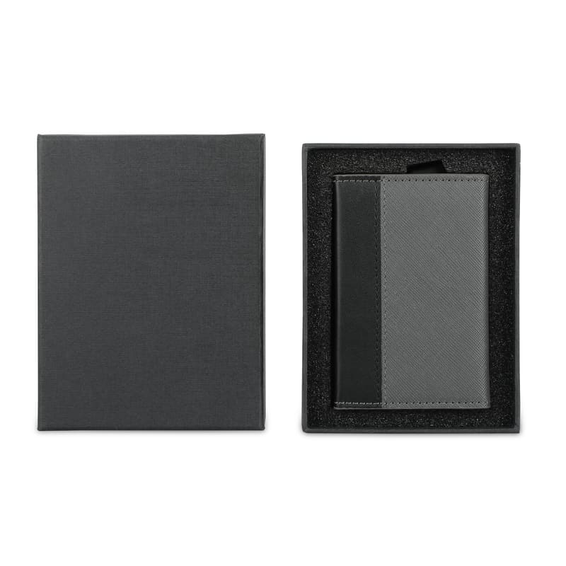 SANTHOME RFID Sliding Card Holder - Dark Grey
