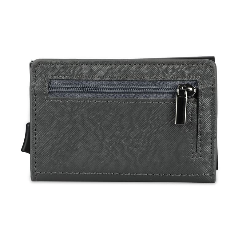 SANTHOME RFID Sliding Card Holder - Dark Grey