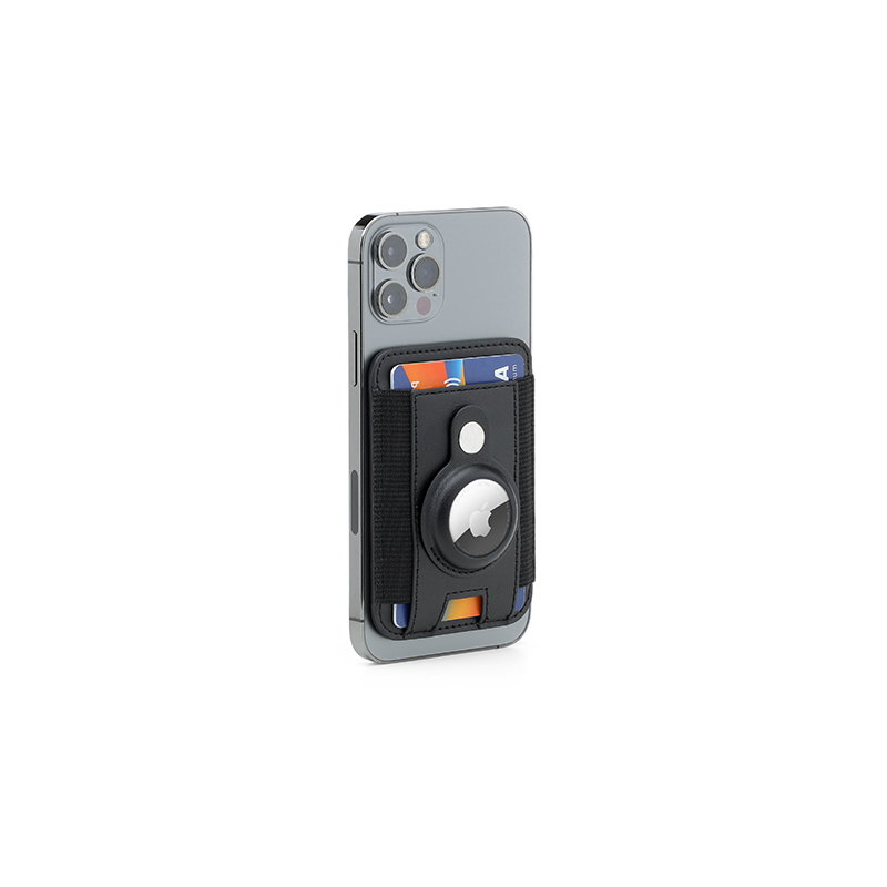 Santhome® Magnetic Phone Cardholder with Santhome Tag Pocket - Black