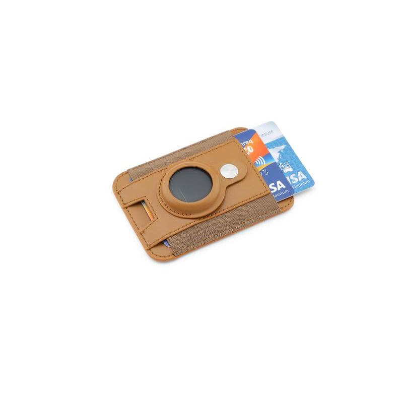 Santhome® Magnetic Phone Cardholder with Santhome Tag Pocket - Tan