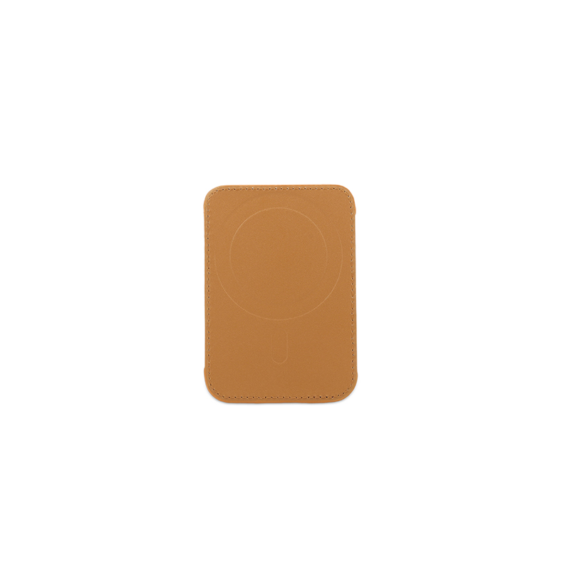 Santhome® Magnetic Phone Cardholder with Santhome Tag Pocket - Tan
