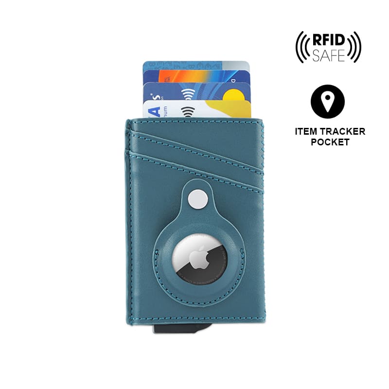 Santhome® PU Card Holder with Santhome Tag pocket - Green