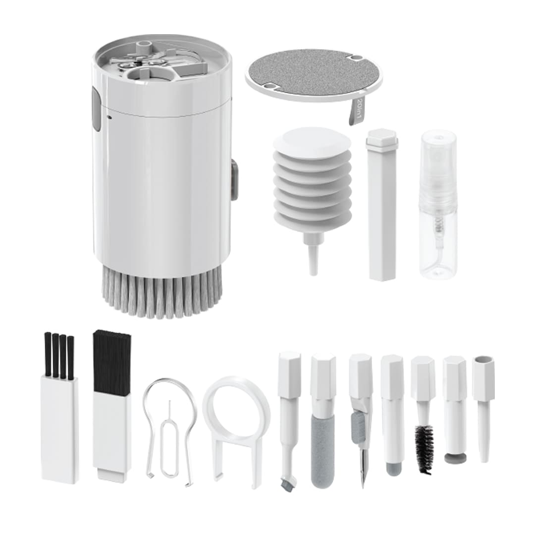 Giftology 20-in-1 Electronics Cleaning Kit - White