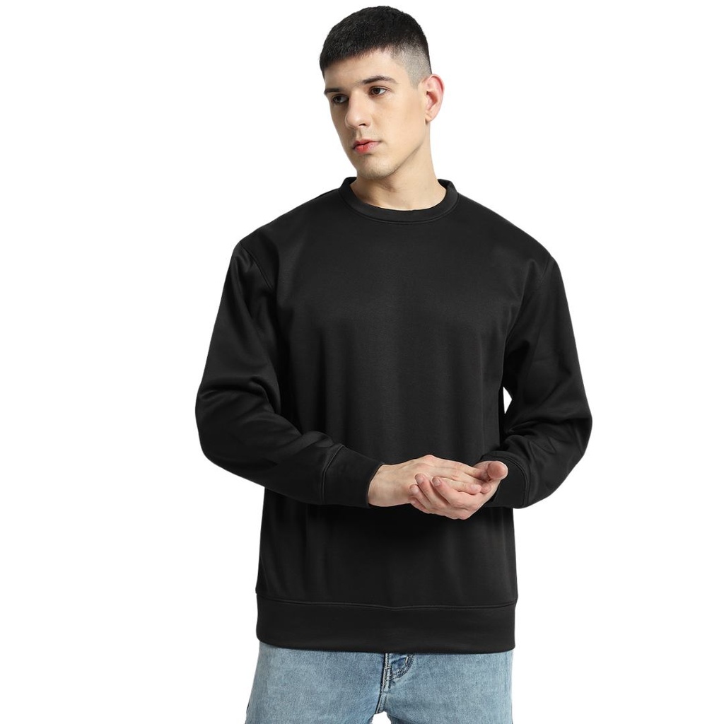 Santhome Unisex Crewneck Fleece Sweatshirt