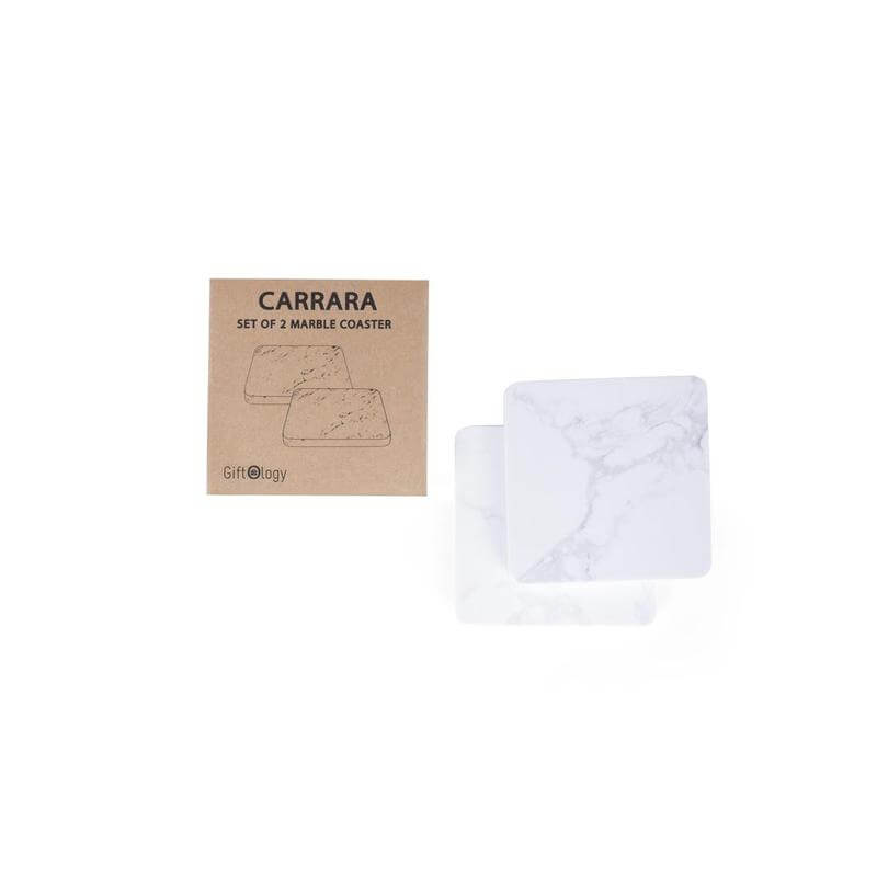 Giftology Set of 2 Marble Coasters
