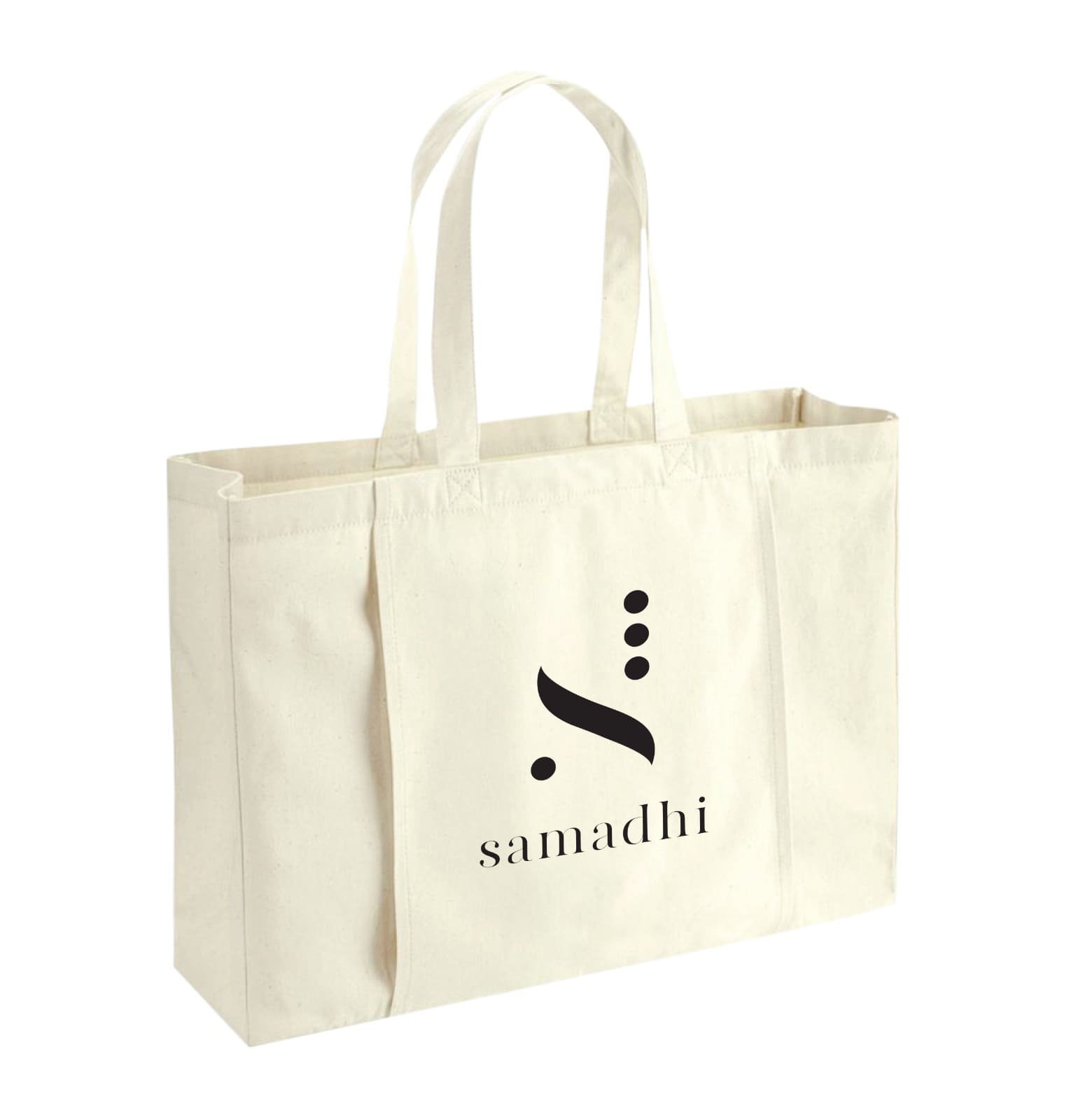 Gym/Yoga 310GSM Cotton Tote Bag - White
