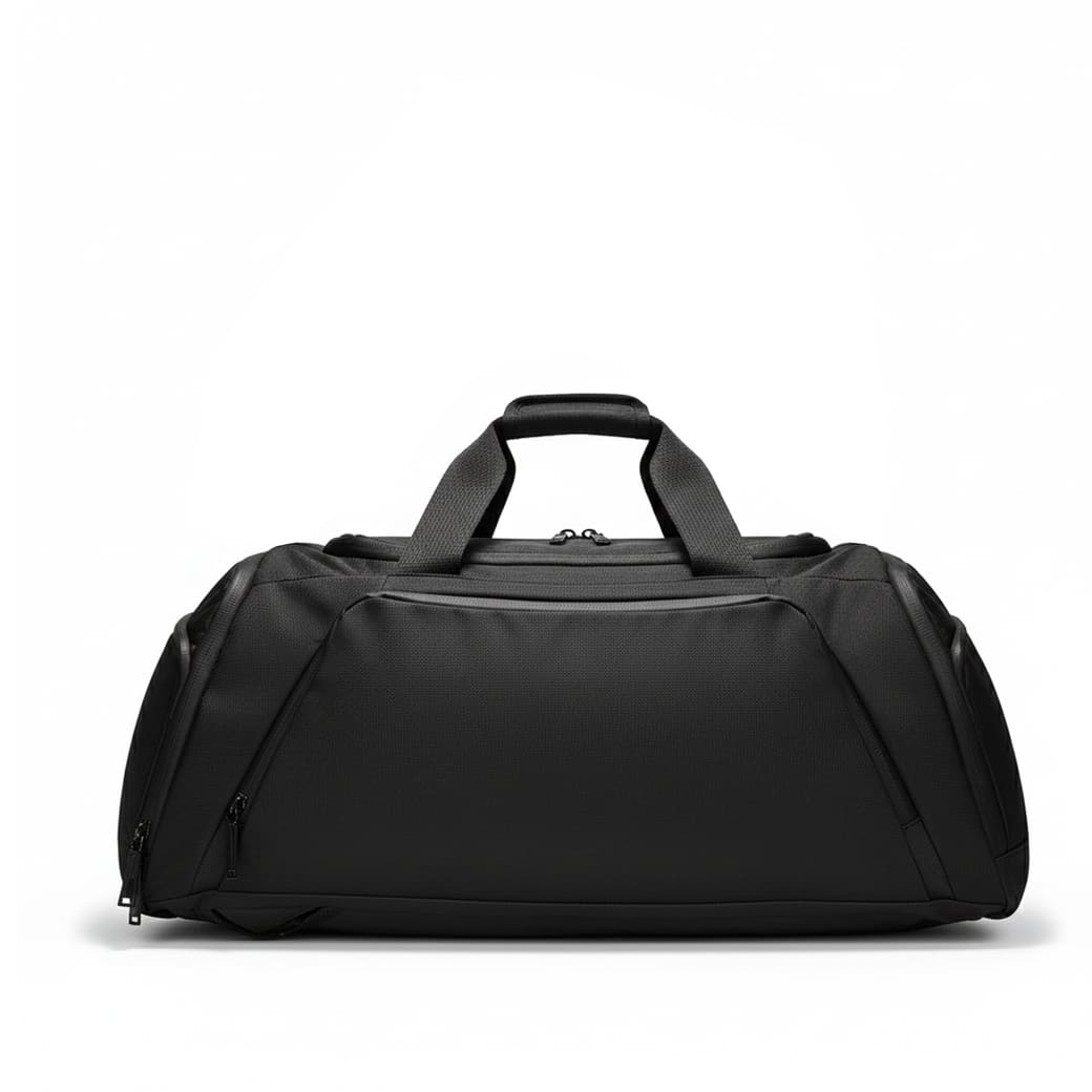 Santhome Sports Travel Duffel Backpack - Black