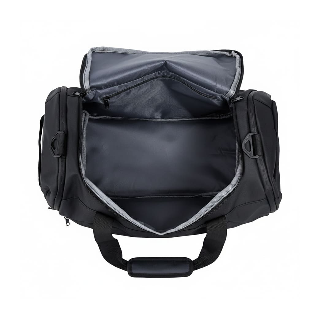 Santhome Sports Travel Duffel Backpack - Black
