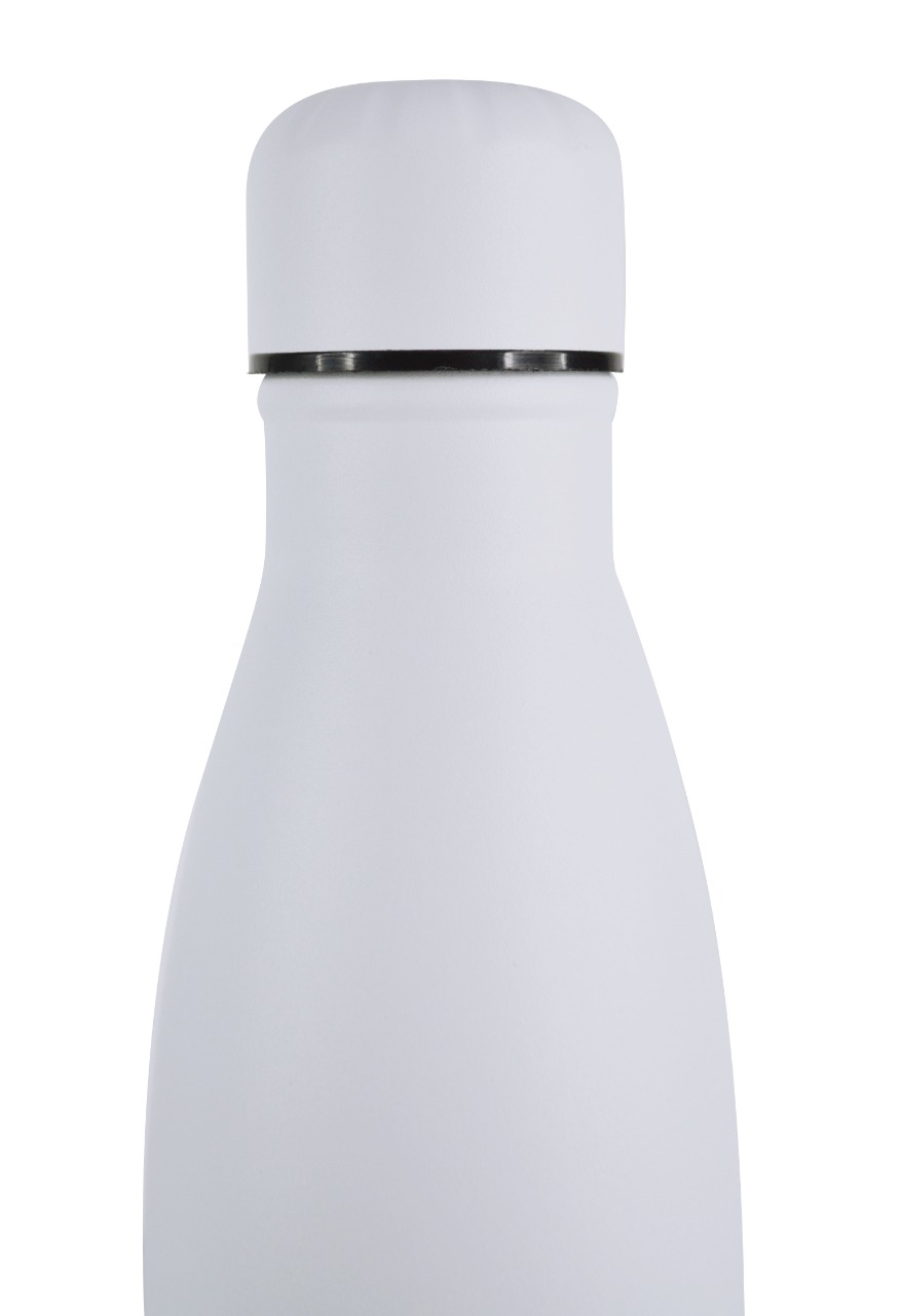 Stone Touch Insulated Water Bottle - White