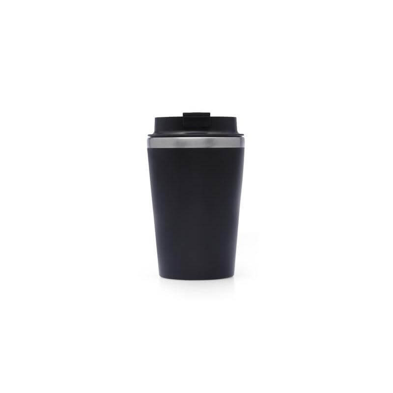 Giftology Steel/PP Double Wall Tumbler - 350ml - Black
