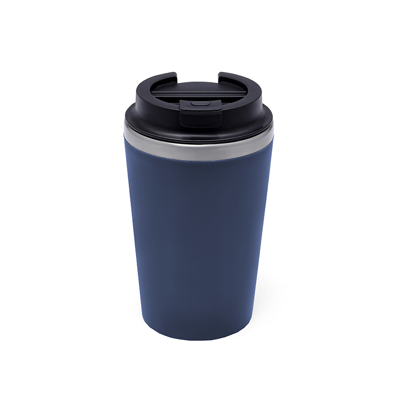 Giftology Steel/PP Double Wall Tumbler - 350ml - Navy Blue