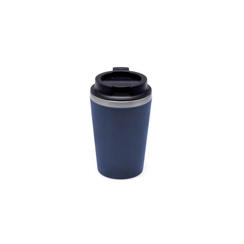 Giftology Steel/PP Double Wall Tumbler - 350ml - Navy Blue