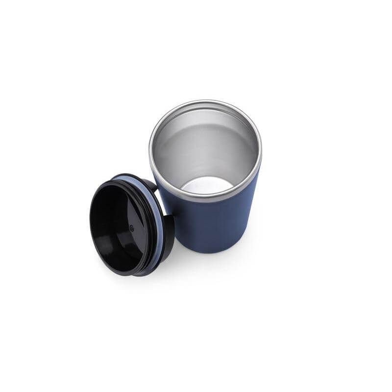 Giftology Steel/PP Double Wall Tumbler - 350ml - Navy Blue
