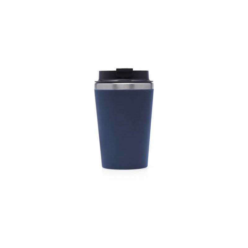 Giftology Steel/PP Double Wall Tumbler - 350ml - Navy Blue