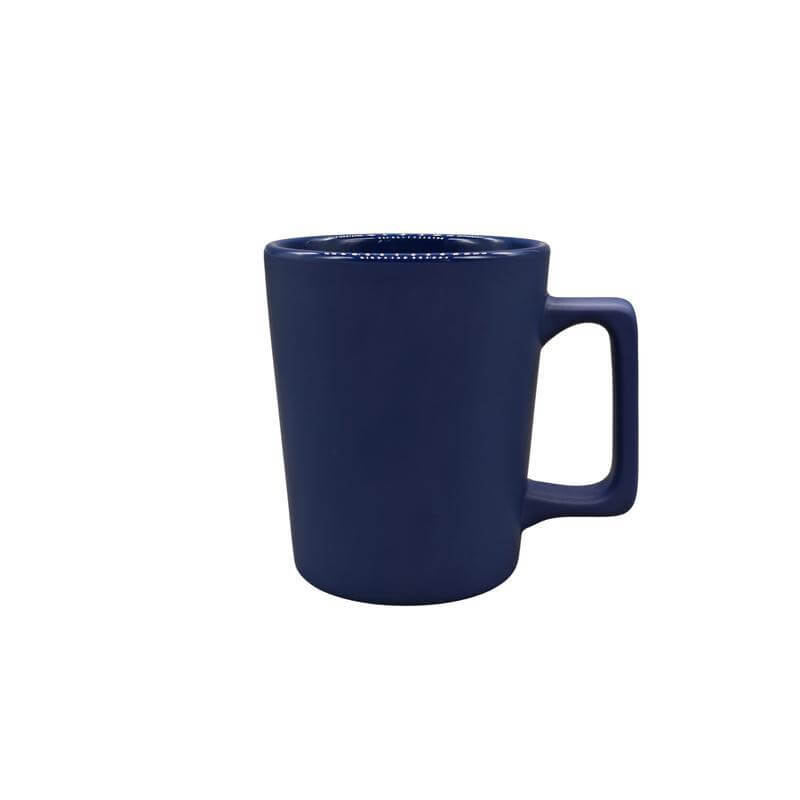 Giftology Ceramic Cup with Wide Grip 400 ml - Blue