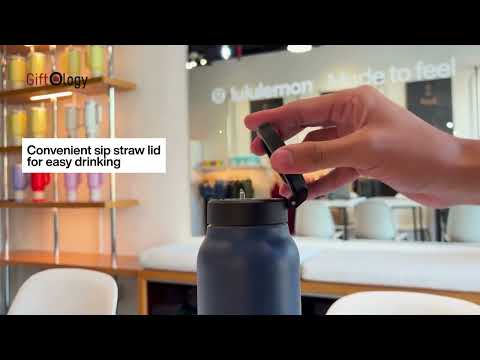 Giftology Magnetic Phone Holder Water Bottle 760ml - Sandstone